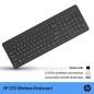 HP Full-sized wireless keyboard HP Full-sized wireless keyboard